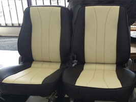 Car reupholstery