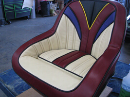 Boats upholstery repair