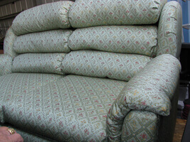Furniture reupholstery