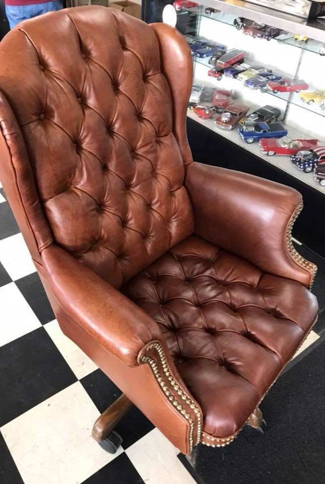 chair old chair with new upholstery<br />